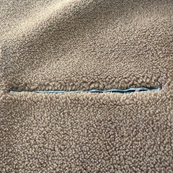 Rebecca Minkoff Brown Shearling Jacket with Toggle Closures - Picture 10 of 14